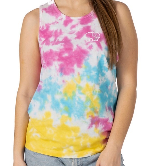 NWT - Ivory Ella Happy Tie-Dye Tank Top Woman's M - Picture 1 of 6